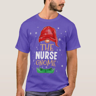 The nurse Gnome Family Matching Christmas Outfit 2 T-Shirt