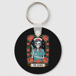 The Nurse Tarot Card Key Ring