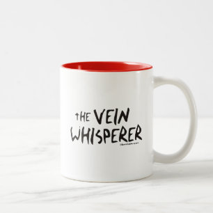 The Nurse Vein Whisperer Two-Tone Coffee Mug