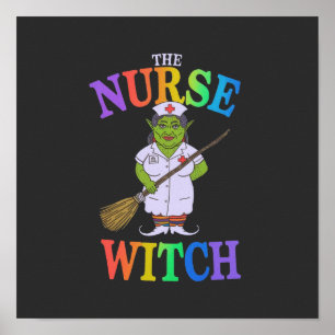 The Nurse Witch A Spooky Halloween Tale of Horror Poster