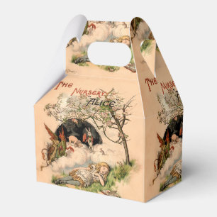 The Nursery Alice 1890 Vintage Wonderland Cover Favour Box