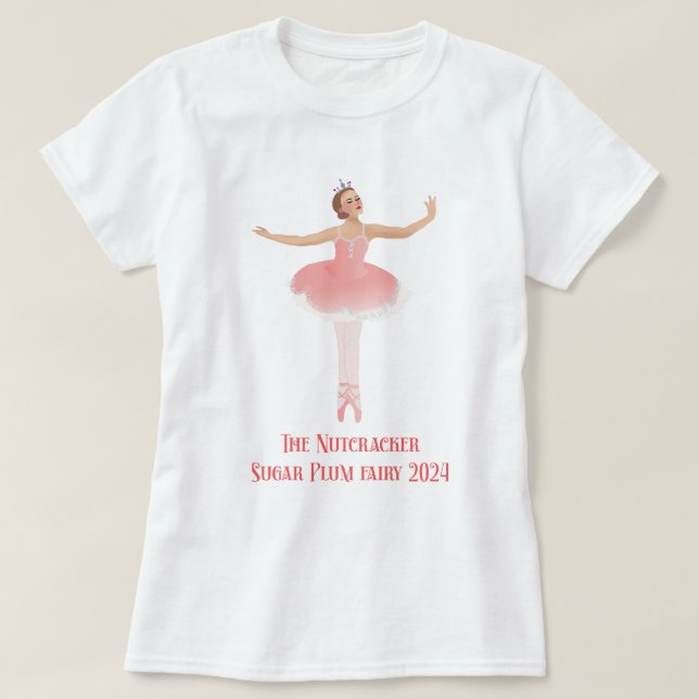 The Nutcracker 2024 - Sugar Plum Fairy T-Shirt (Design Front)
