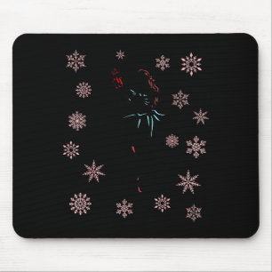 The Nutcracker Ballet And Clara Ballerina Christma Mouse Mat