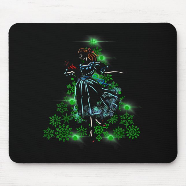 The Nutcracker Ballet And Clara Marie Christmas Tr Mouse Mat (Front)
