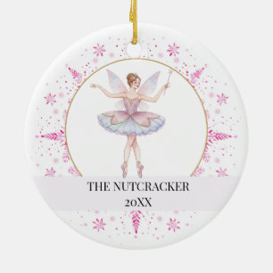 The Nutcracker Ballet Christmas Holiday  Ceramic Tree Decoration