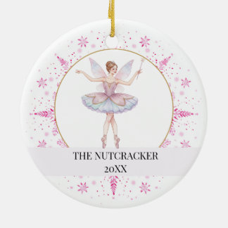 The Nutcracker Ballet Christmas Holiday  Ceramic Tree Decoration