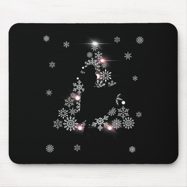 The Nutcracker Ballet Clara Tree Christmas Holiday Mouse Mat (Front)