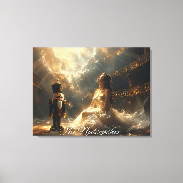 THE NUTCRACKER - BALLET & DANCE CANVAS PRINT (Front)