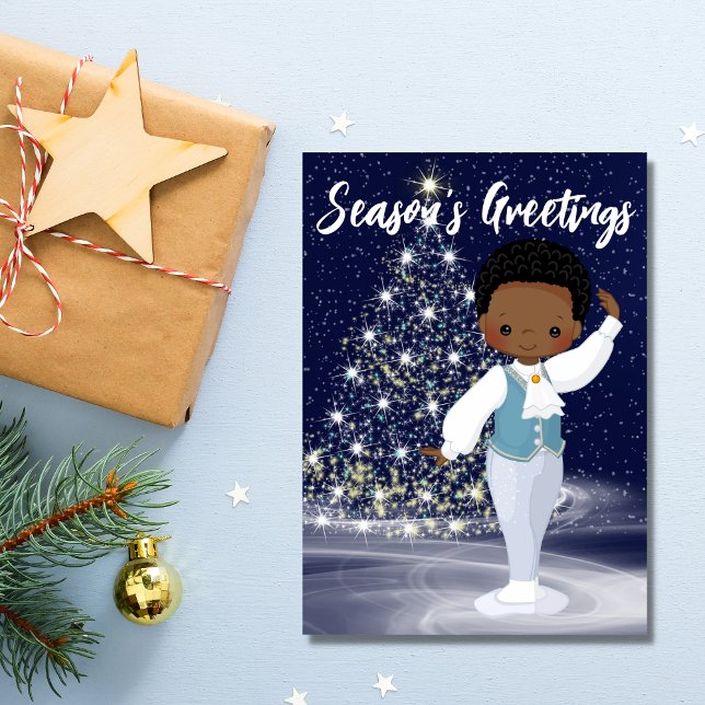 The Nutcracker Ballet Dancer Danseur Christmas Holiday Card (Creator Uploaded)