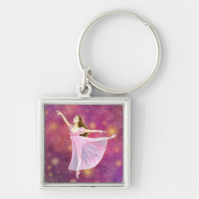 The Nutcracker Ballet Key Chain - Clara (Front)