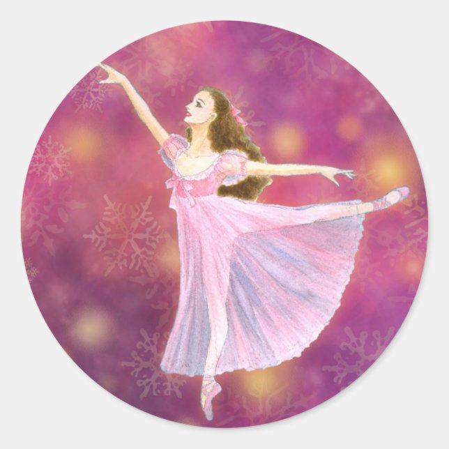 The Nutcracker Ballet Sticker - Clara (Front)