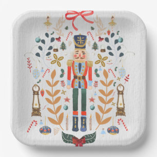 The Nutcracker Christmas Ballet  Paper Plate