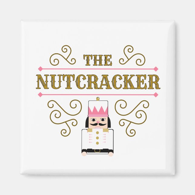 The Nutcracker Christmas Dance square Magnet (Front)