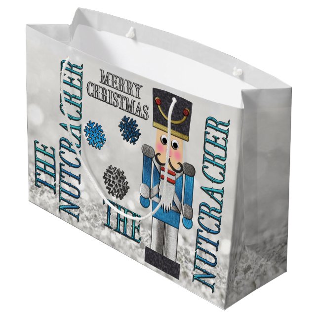 The Nutcracker Christmas GIFT BAG (Back Angled)