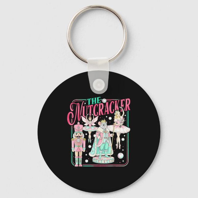 The Nutcracker Christmas Nk Ballet Sugar Plum Fair Key Ring (Front)