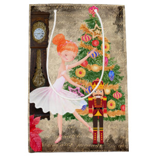 The Nutcracker Clara Act I Christmas Eve Medium Gift Bag