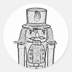 The Nutcracker Classic Round Sticker