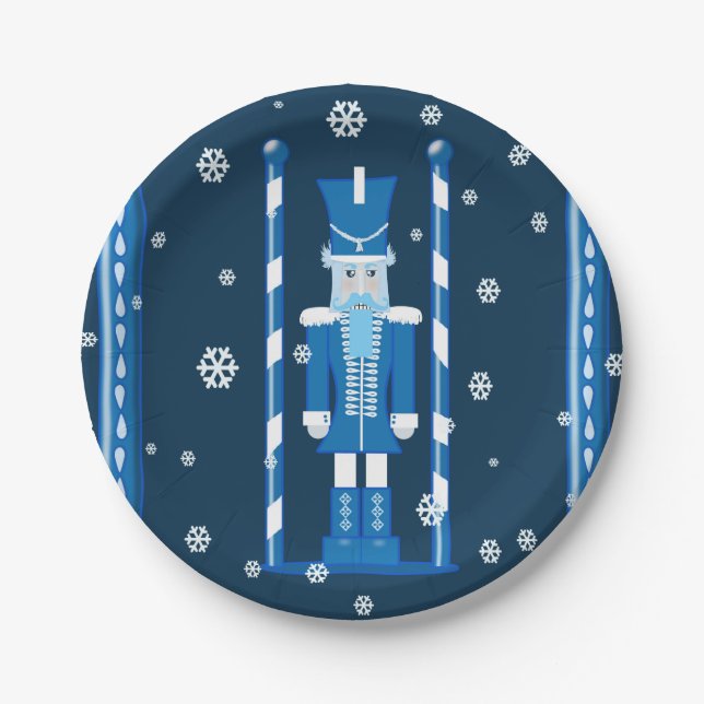 The Nutcracker in Blue Paper Plate (Front)