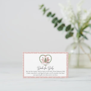 The Nutcracker Little Sugarplum Girl Baby Shower Enclosure Card