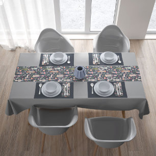 The Nutcracker modern watercolor Short Table Runner