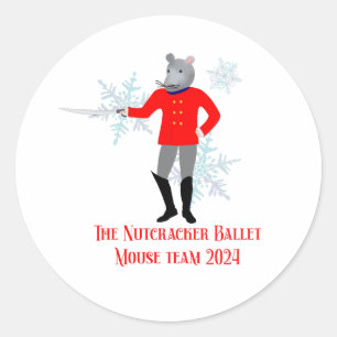 The Nutcracker - Mouse Team 2024 Classic Round Sticker