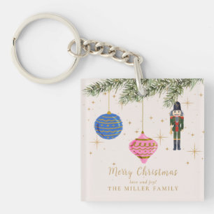 The Nutcracker, pink Key Ring
