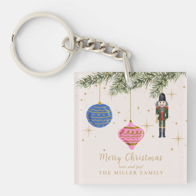 The Nutcracker, pink  Key Ring (Front)