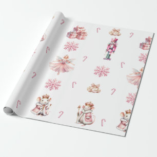 The Nutcracker Suite Christmas Ballet Dance Wrapping Paper
