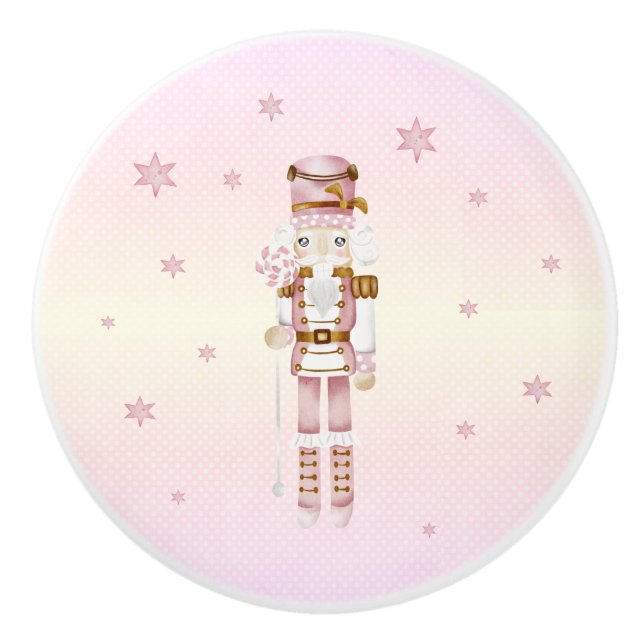 The Nutcracker Suite - Nutcracker Ceramic Knob (Front)