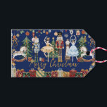 The Nutcracker Vintage Christmas  Gift Tags<br><div class="desc">Festive the Nutcracker gift tag.  Double Sided.  Personalise it with your own wording.  
(c) Somerset Fine Paperie</div>