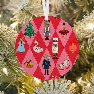 The Nutcracker Weimaraner Metal Tree Decoration