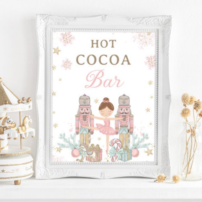 The Nutcracker Winter Onederland Hot Cocoa Bar Poster (Creator Uploaded)