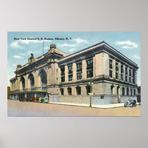 The NY Central Railroad Station # 2 Poster