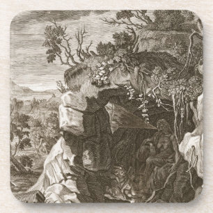 The Nymph Echo Changed into Sound, 1731 (engraving Coaster