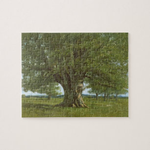 The Oak of Flagey, called Vercingetorix Jigsaw Puzzle