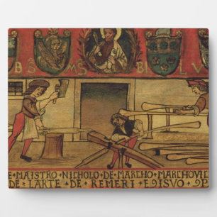 The Oar Makers (panel) Plaque