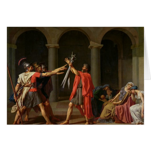 The Oath of Horatii, 1784 (Front Horizontal)