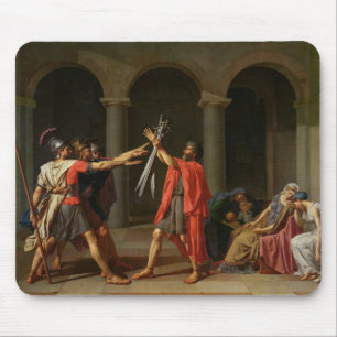 The Oath of Horatii, 1784 Mouse Mat