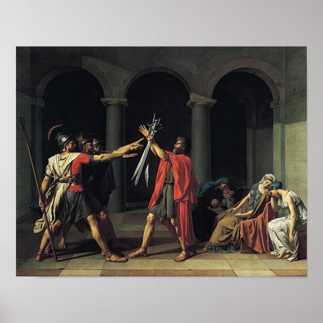 The Oath of the Horatii Poster (Front)