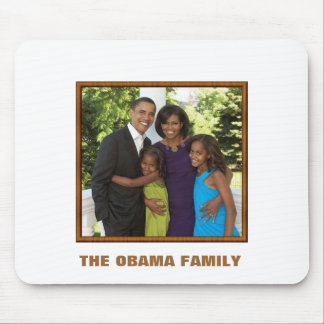 THE OBAMA FAMILY - Customised Mouse Mat