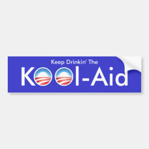 The Obama Kool-Aid Bumper Sticker