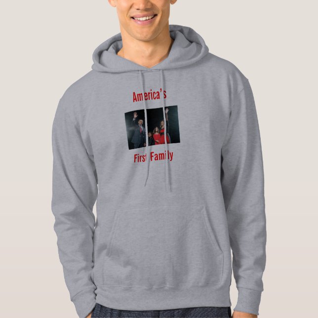 The Obamas: America's First Family Hoodie (Front)