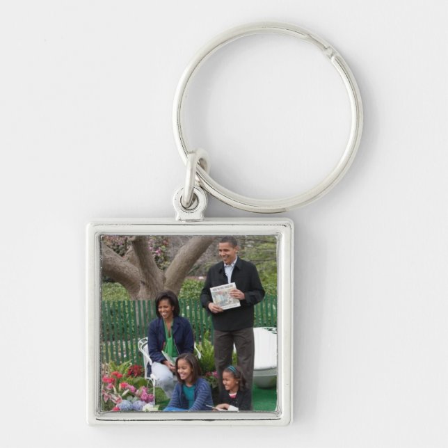 The Obamas Key Ring (Front)