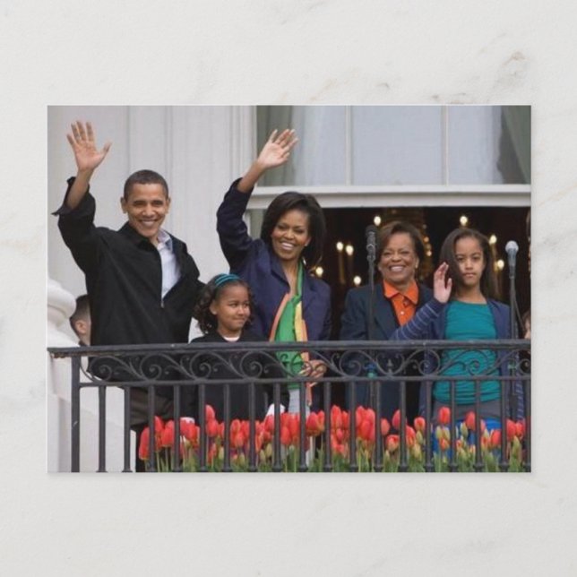 The Obamas Postcard (Front)