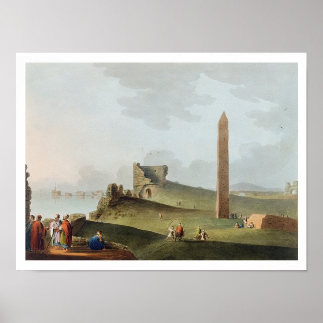 The Obelisks at Alexandria, called Cleopatra's Nee Poster (Front)