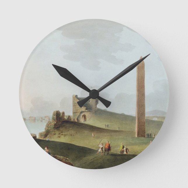 The Obelisks at Alexandria, called Cleopatra's Nee Round Clock (Front)