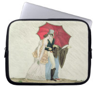The Obliging Umbrella, plate 40 from 'Le Bon Genre