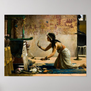 The Obsequies of an Egyptian Cat, 1886 Poster