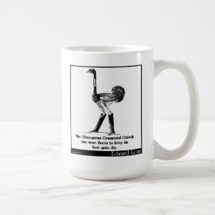 The Obsequious Ornamental Ostrich Coffee Mug