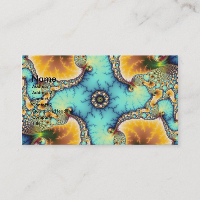 The Observer Business Card (Front)